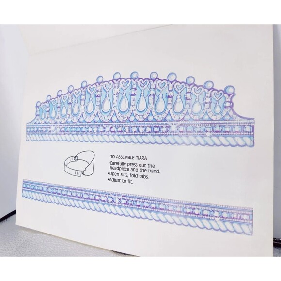 Vintage 1985 Princess Diana Golden Paper Dolls Doll Book Uncut PreCut 1980s 80s - Picture 8 of 9